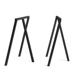 Loop Stand Frame pöydänjalat, musta