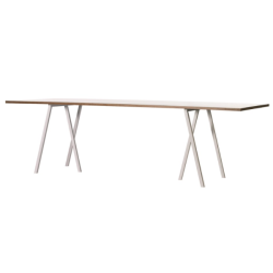 Loop Stand Table, valkoinen, 4 kokoa