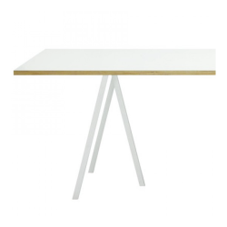 Loop Stand Table, valkoinen, 4 kokoa