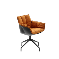 B&B Italia Husk, small swivel armchair - Formverk