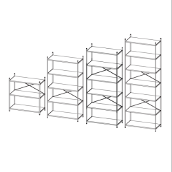 Fermliving Punctual Shelving System