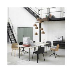  Visu Wide Chair, Swivel/castors