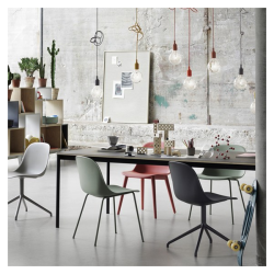 Fiber Side Chair, putkijalat