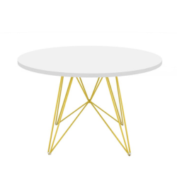 Tavolo XZ3 120 gold/copper