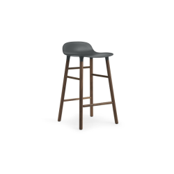 Form Barstool 65, walnut