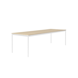 base table oak/white