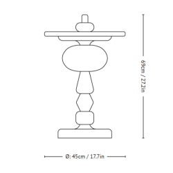 &tradition Shuffle table spectrum