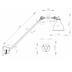 Lampe Gras N° 304 60
