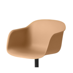 muuto_Fiber Armchair_swivel_castors