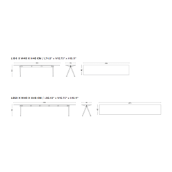 Pyramid Bench 12/40 x 190