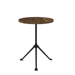 Officina Round Tables Walnut