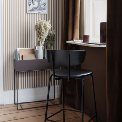 ferm living_Herman Bar Chair Low leather
