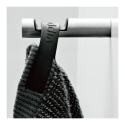 Vipp 102 Guest towel_black