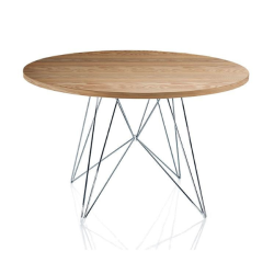 magis_XZ3 Round Table 120 american walnut