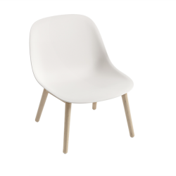 Muuto Fiber Lounge Chair Wood base