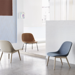 muuto_Fiber Lounge Chair_oak base_fiber seat