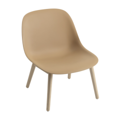 Muuto Fiber Lounge Chair Wood base