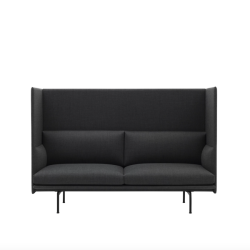 muuto_Outline Highback sofa, 2-seater