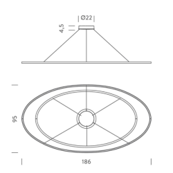 nemo_ellisse mega pendant