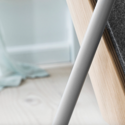 normann copenhagen -pad-loungechair -high_grey-synergy15_oak