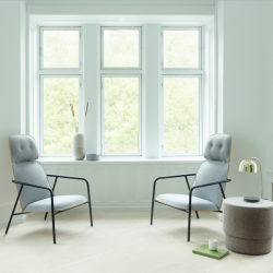 normann copenhagen -pad-loungechair -high_grey-synergy15_oak