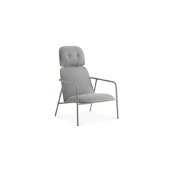normann copenhagen -pad-loungechair -high_grey-synergy15_oak