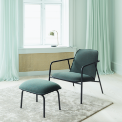 normann copenhagen_Pad LoungeChair_Low_oak_black