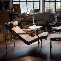 zanotta_genni pouf_Pelle Super 0906black _chrome