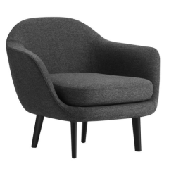 Normann Copenhagen_sum armchair_black legs