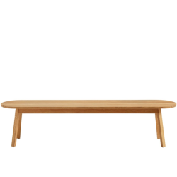 hay_Triangle Leg Bench_clearlack oak