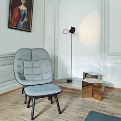 hay-uchiwa-quilt loungechair-sierra_hallingdal_black