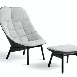 hay-uchiwa-quilt loungechair-sierra_hallingdal_black