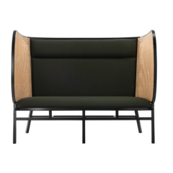 WienerGTV_hideout loveseat_black_Twill weave 0990