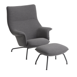 muuto_Doze Lounge chair_Ocean80_black
