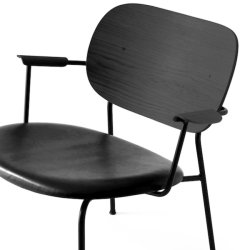 menu_co lounge chair_black oak_dakar black