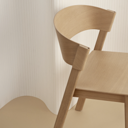 muuto_cover side chair_upholstery_silk_cognac