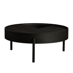 Arc Coffee Table- sohvapöytä ⌀ 66cm, musta