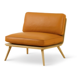 Spine Lounge Chair, nahka