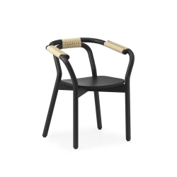 Knot, musta/luonnonvärinen