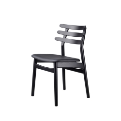 J48 tuoli, nahkaverhoiltu, 2 väriä