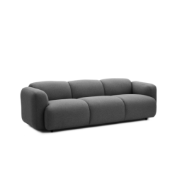 Swell sohva, kolmen istuttava, Aquarius