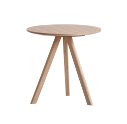 CPH 20 Coffee Table ø 50 cm, lakattu tammi