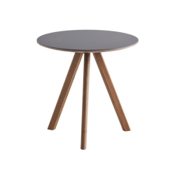 CPH 20 Coffee Table ø 50 cm, tammi-musta