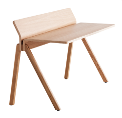 CPH 190 työpöytä, lakattu tammi