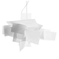 Big Bang XL-valaisin, valkoinen