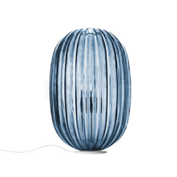 Plass Media pöytävalaisin, vaaleansininen