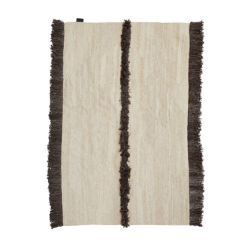 Nurja Rug, 150x240 cm, kudottu, Musta