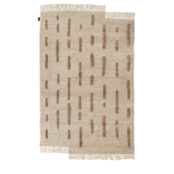 Laine Rug, solmittu, Ruskea 170x240