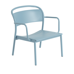 Linear Steel lounge Armchair, 5 väriä