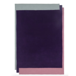 Arkki villamatto, luumu, 3 kokoa